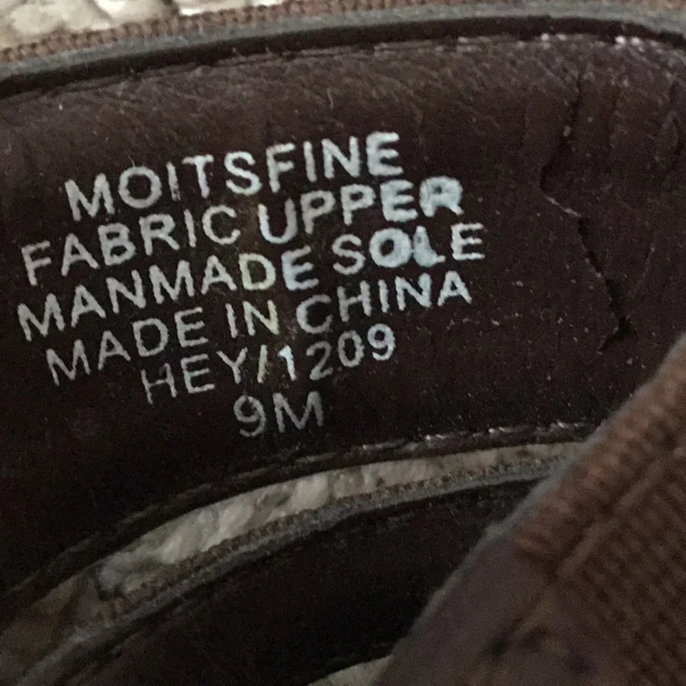 Mootsies Tootsies brown sandals size 9